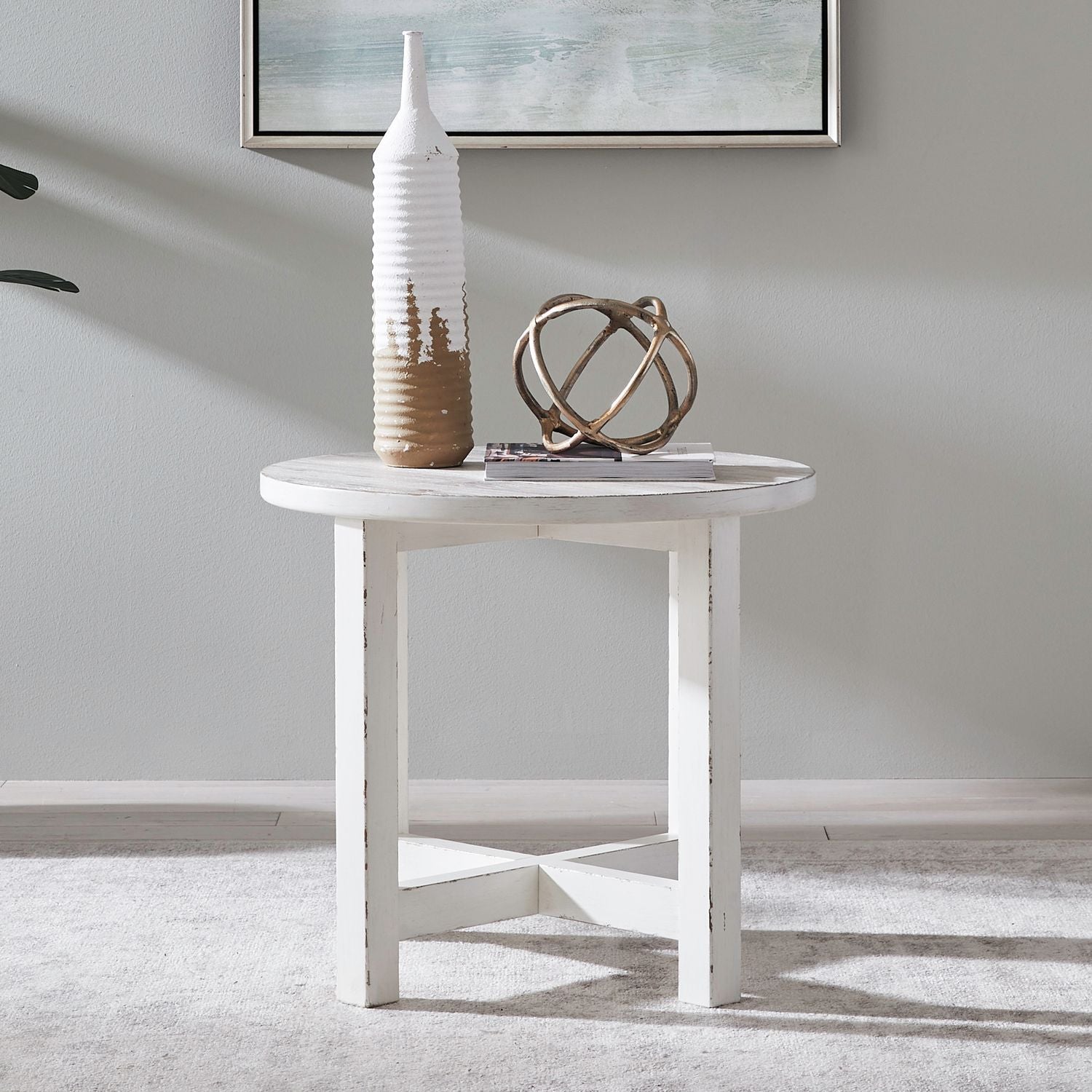 Backroads Round End Table