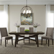 Double Bridge Opt 5 Piece Trestle Table Set