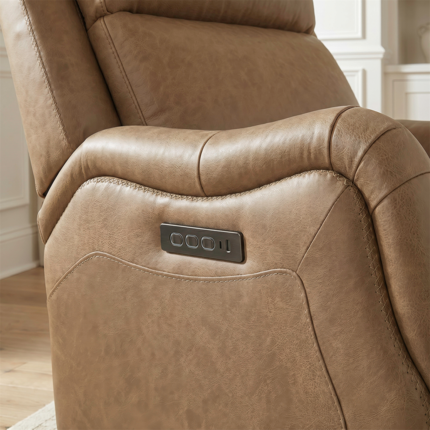 Reese Triple Power Swivel Glide Recliner