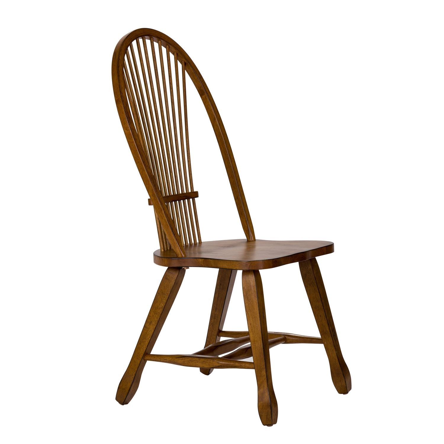 Treasures Sheaf Back Side Chair - Oak