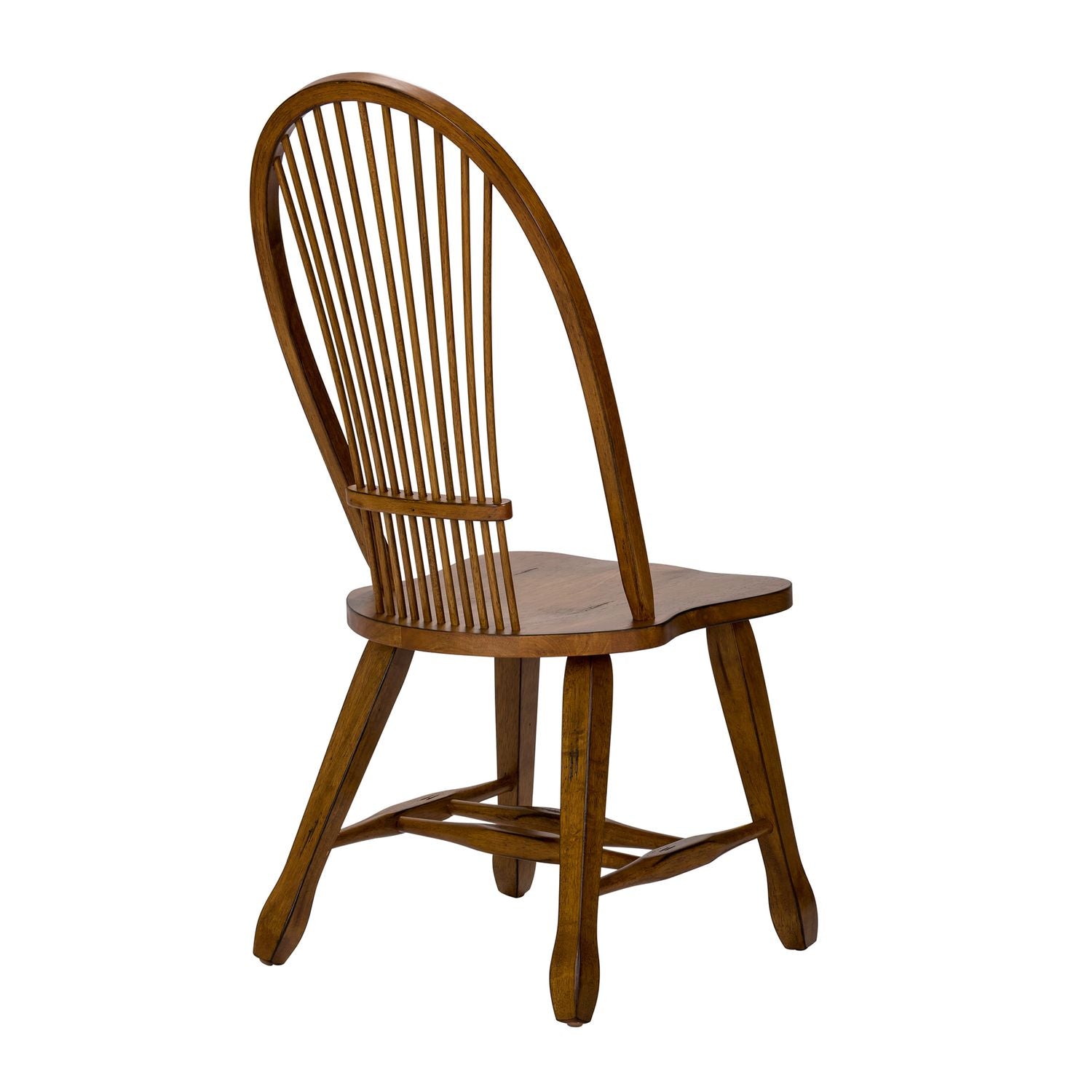 Treasures Sheaf Back Side Chair - Oak
