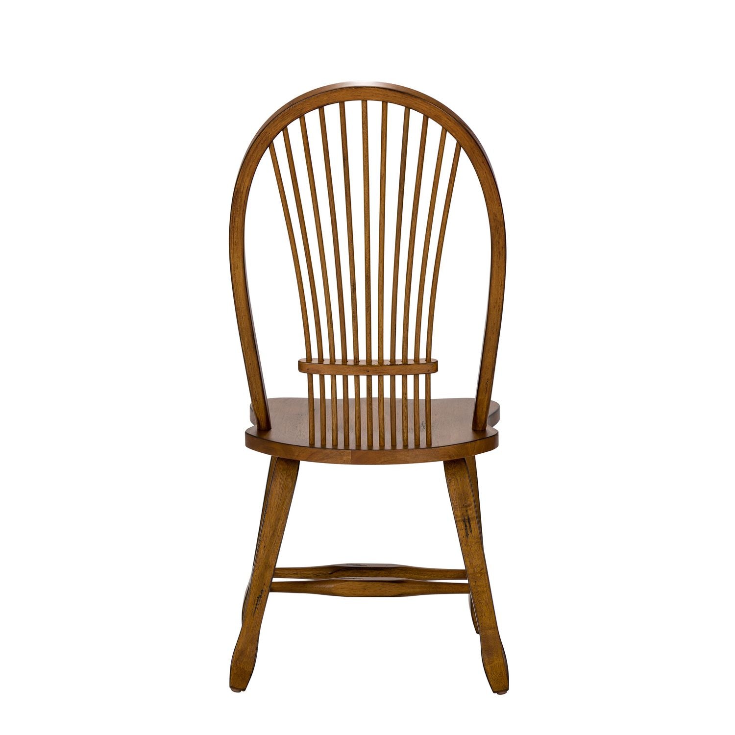 Treasures Sheaf Back Side Chair - Oak