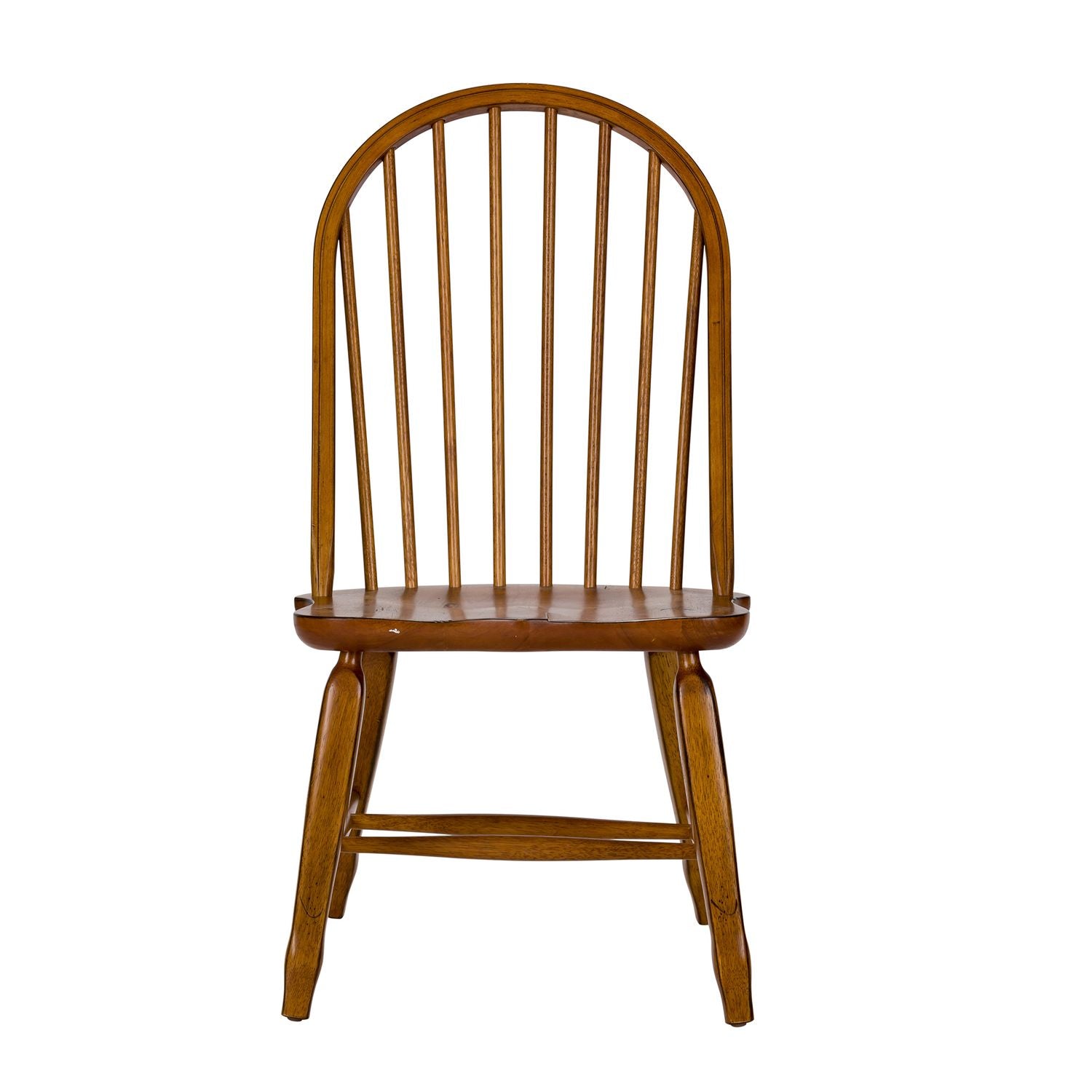 Treasures Bow Back Side Chair - Oak