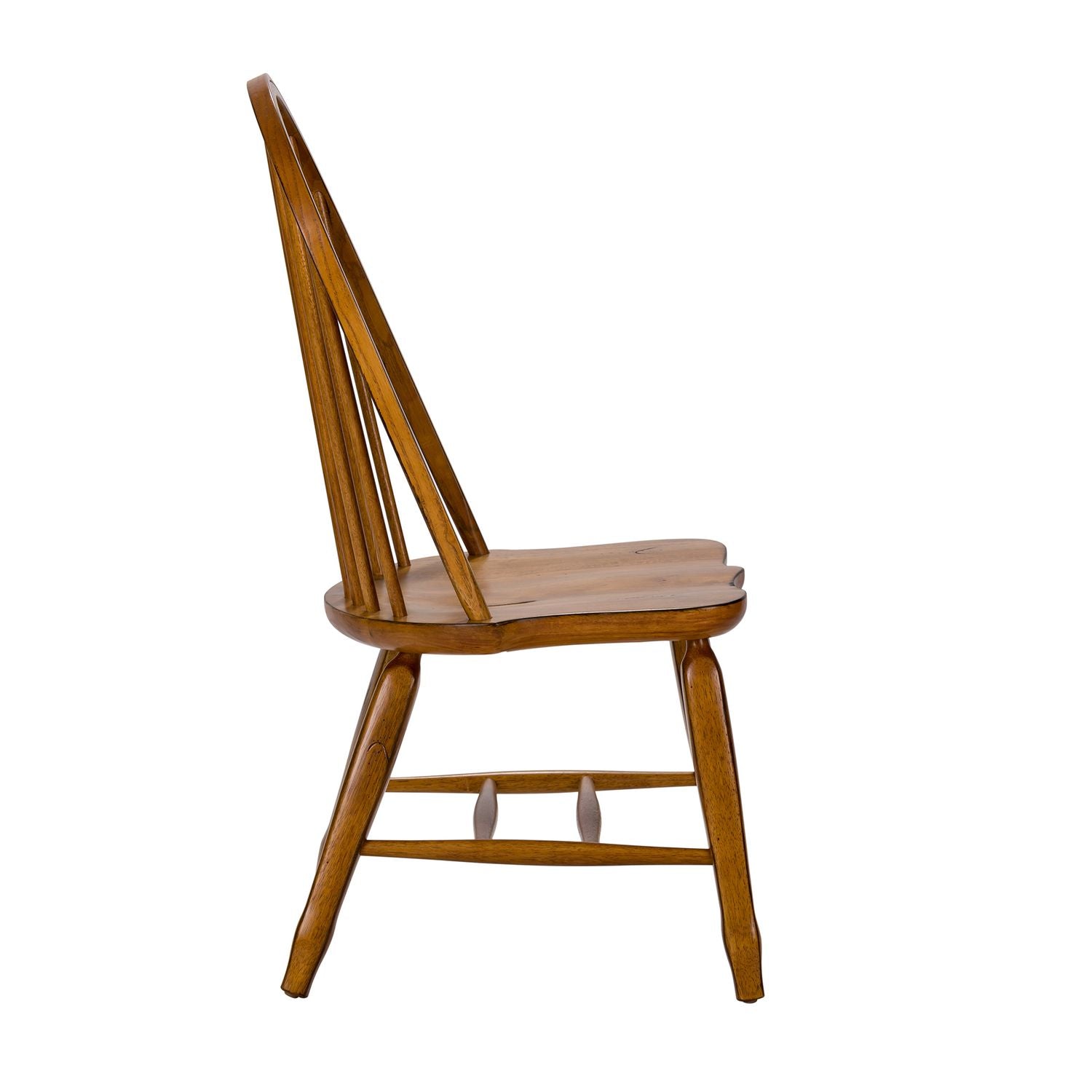 Treasures Bow Back Side Chair - Oak