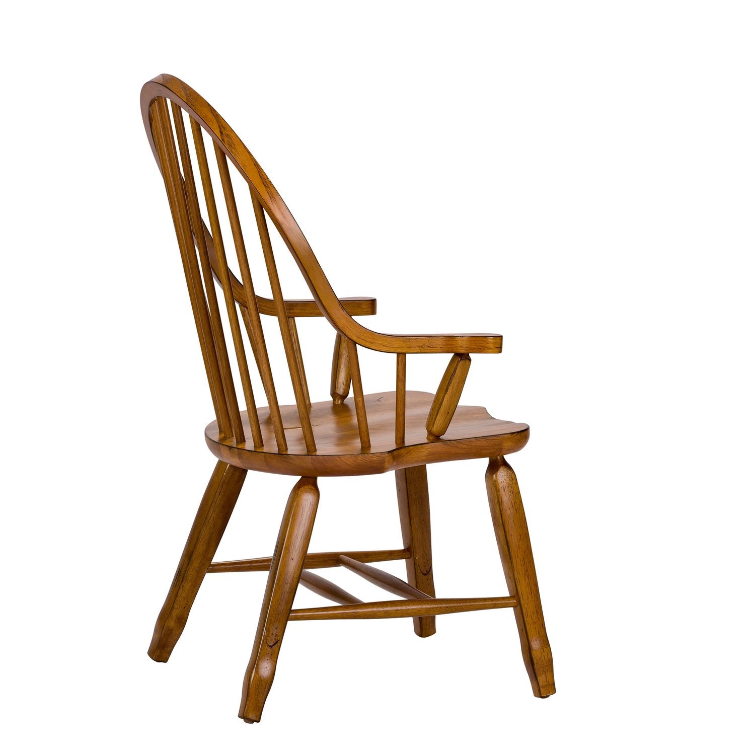 Treasures Bow Back Arm Chair - Oak