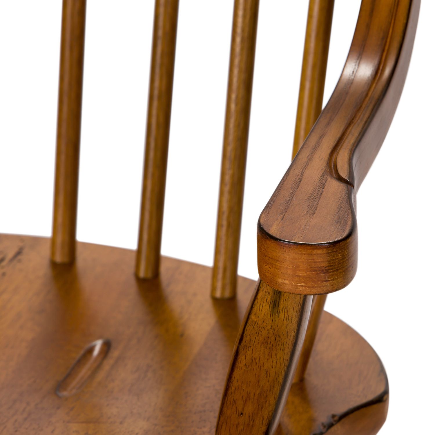 Treasures Bow Back Arm Chair - Oak