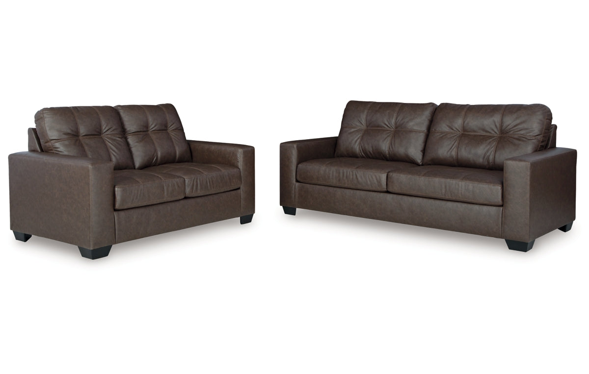 Barlin Mills Sofa and Loveseat