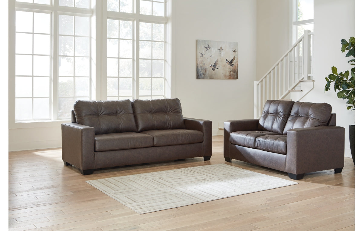 Barlin Mills Sofa and Loveseat