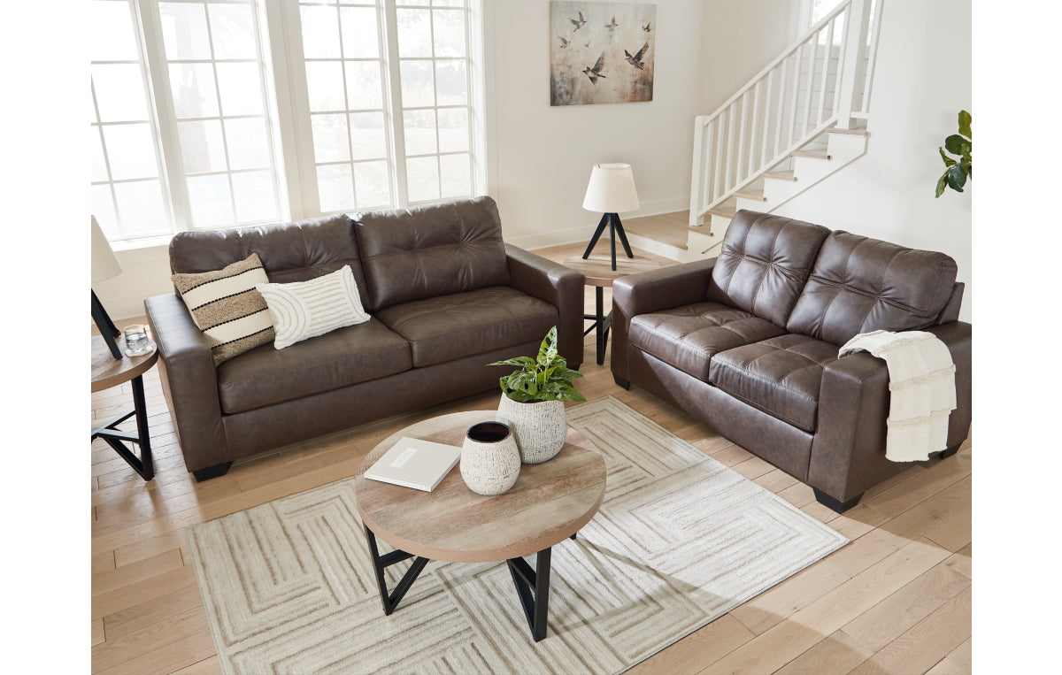 Barlin Mills Sofa and Loveseat