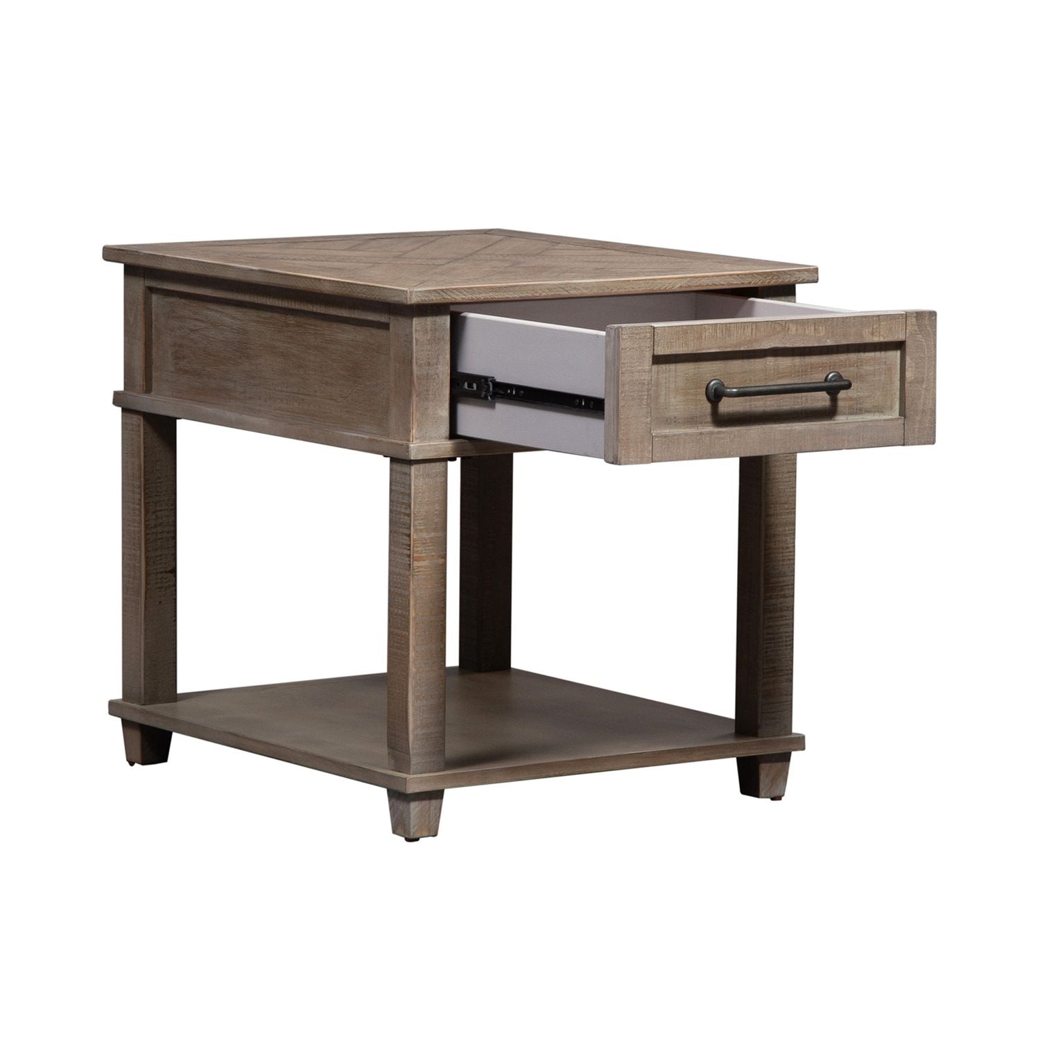 Parkland Falls Rectangular End Table