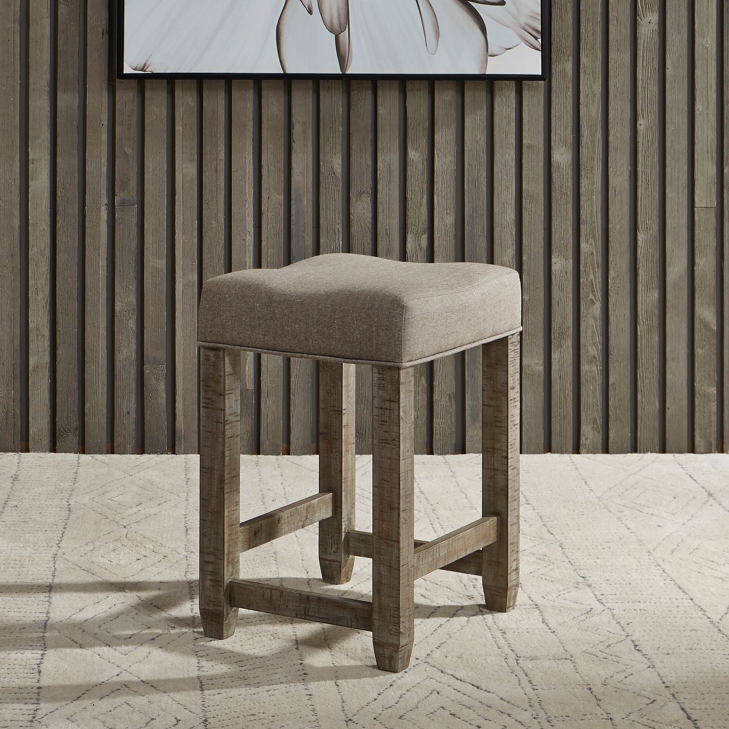 Parkland Falls Upholstery Console Stool