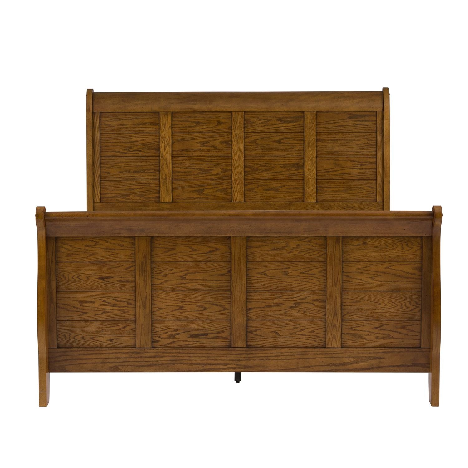 Grandpas Cabin Queen Sleigh Bed, Dresser & Mirror