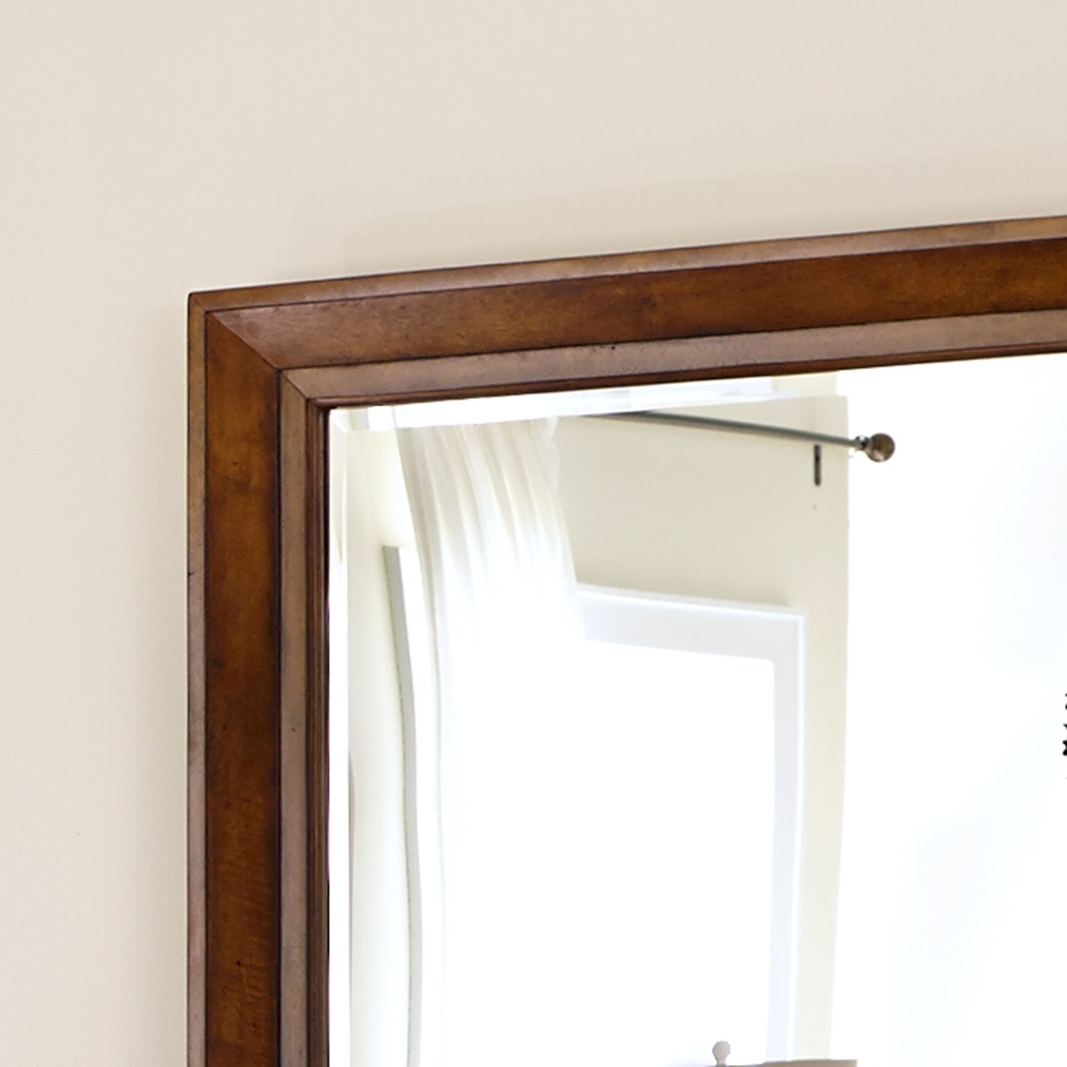 Grandpas Cabin Queen Sleigh Bed, Dresser & Mirror