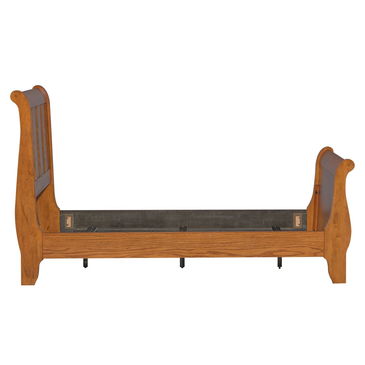 Grandpas Cabin Twin Sleigh Headboard & Footboard