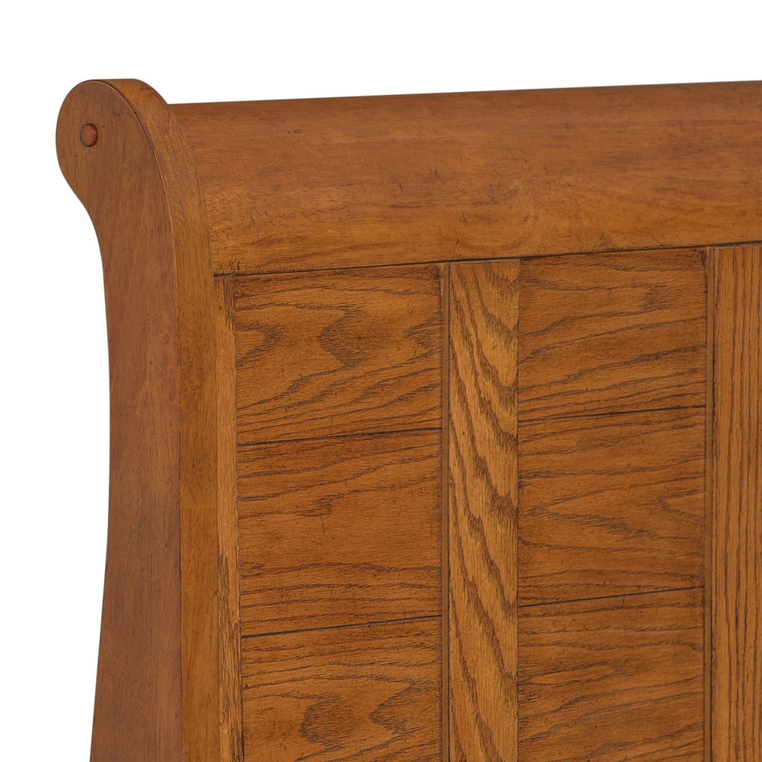 Grandpas Cabin Twin Sleigh Headboard & Footboard