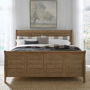 Grandpas Cabin King California Sleigh Bed