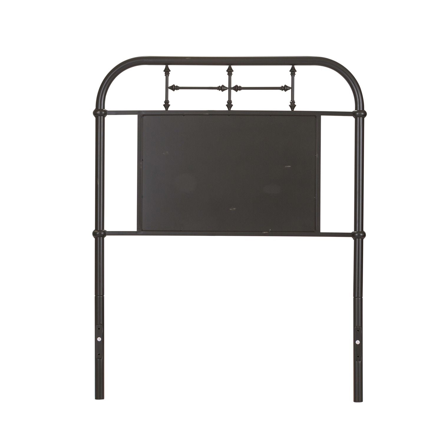Vintage Series Twin Metal Headboard - Black