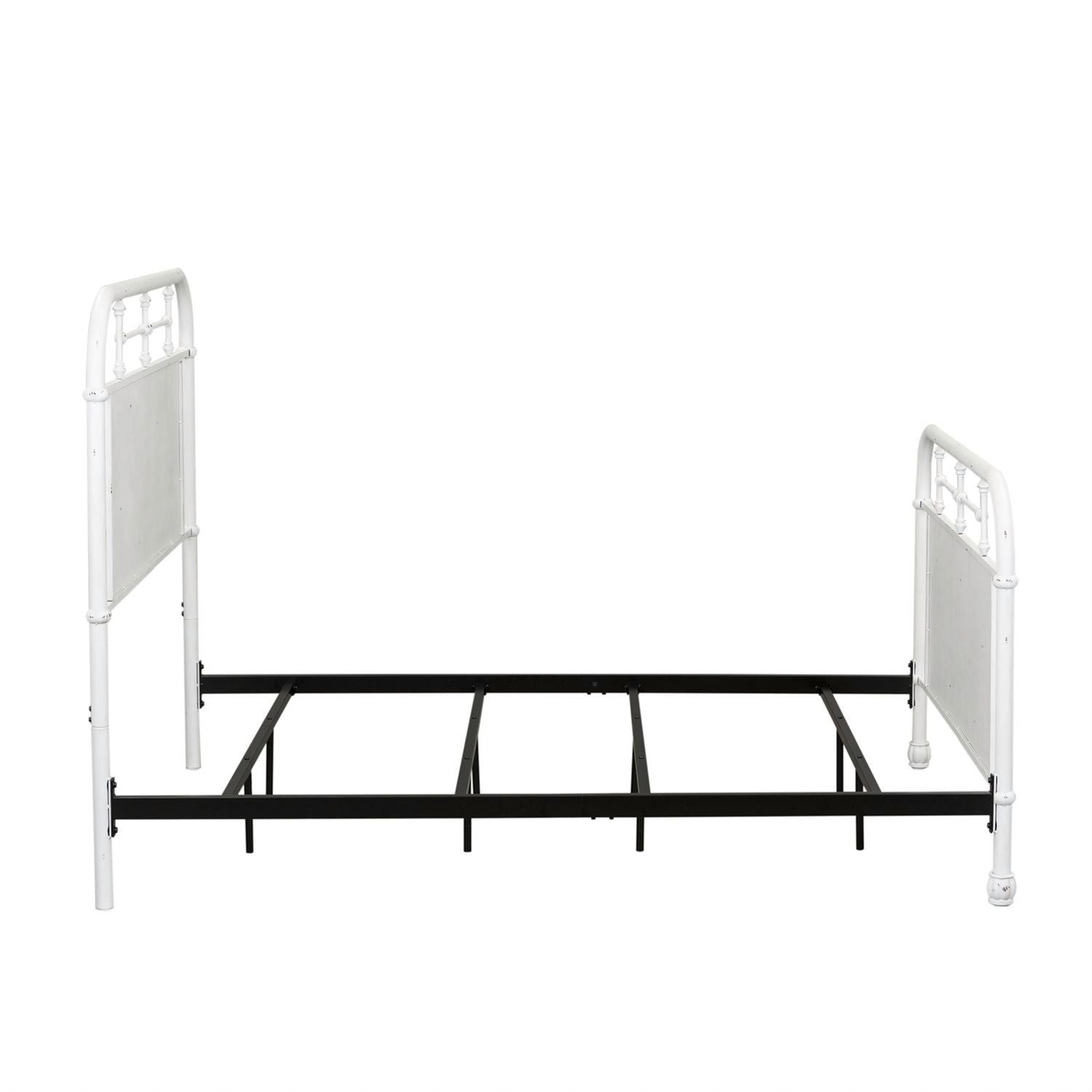 Vintage Series Twin Metal Bed - Antique White
