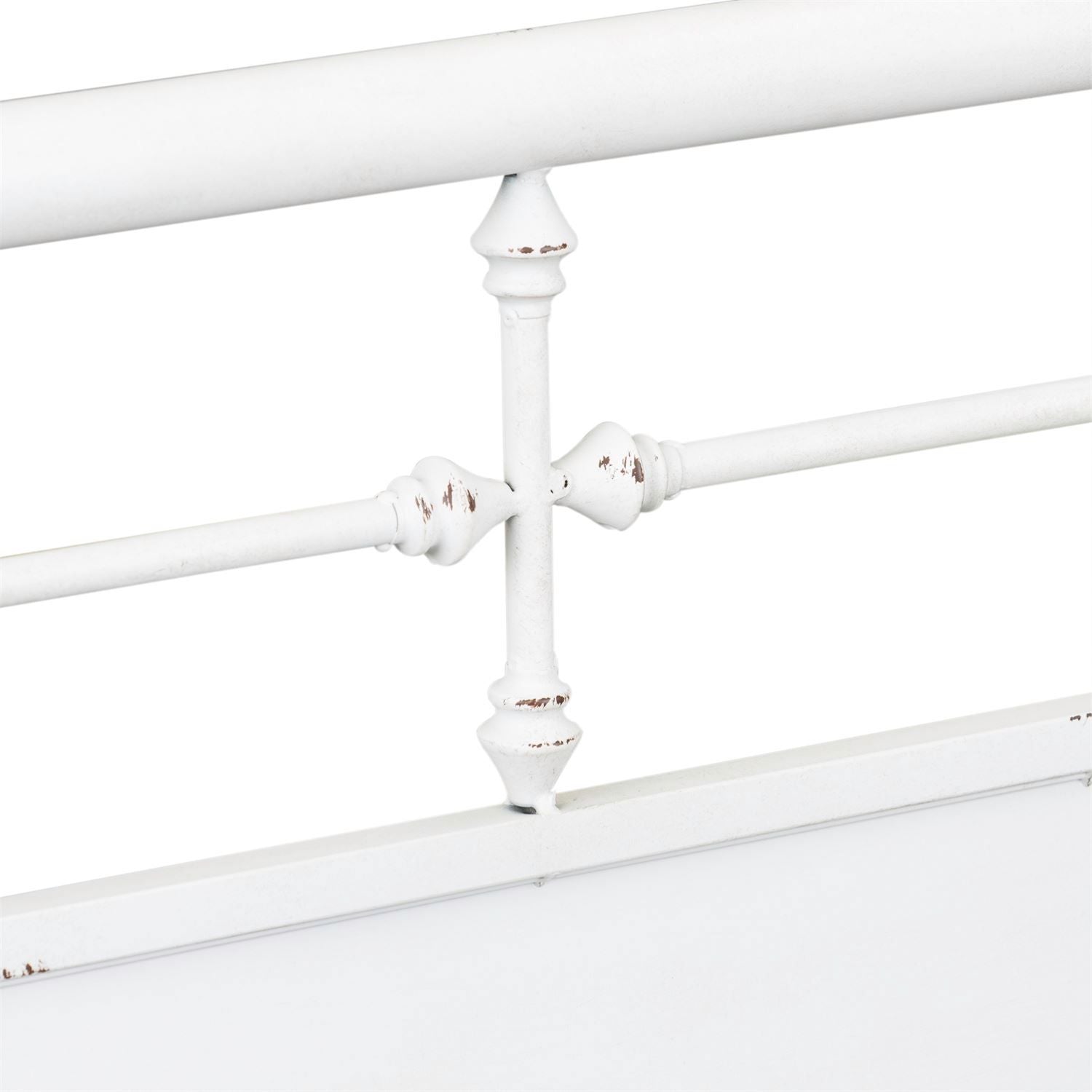 Vintage Series Twin Metal Bed - Antique White