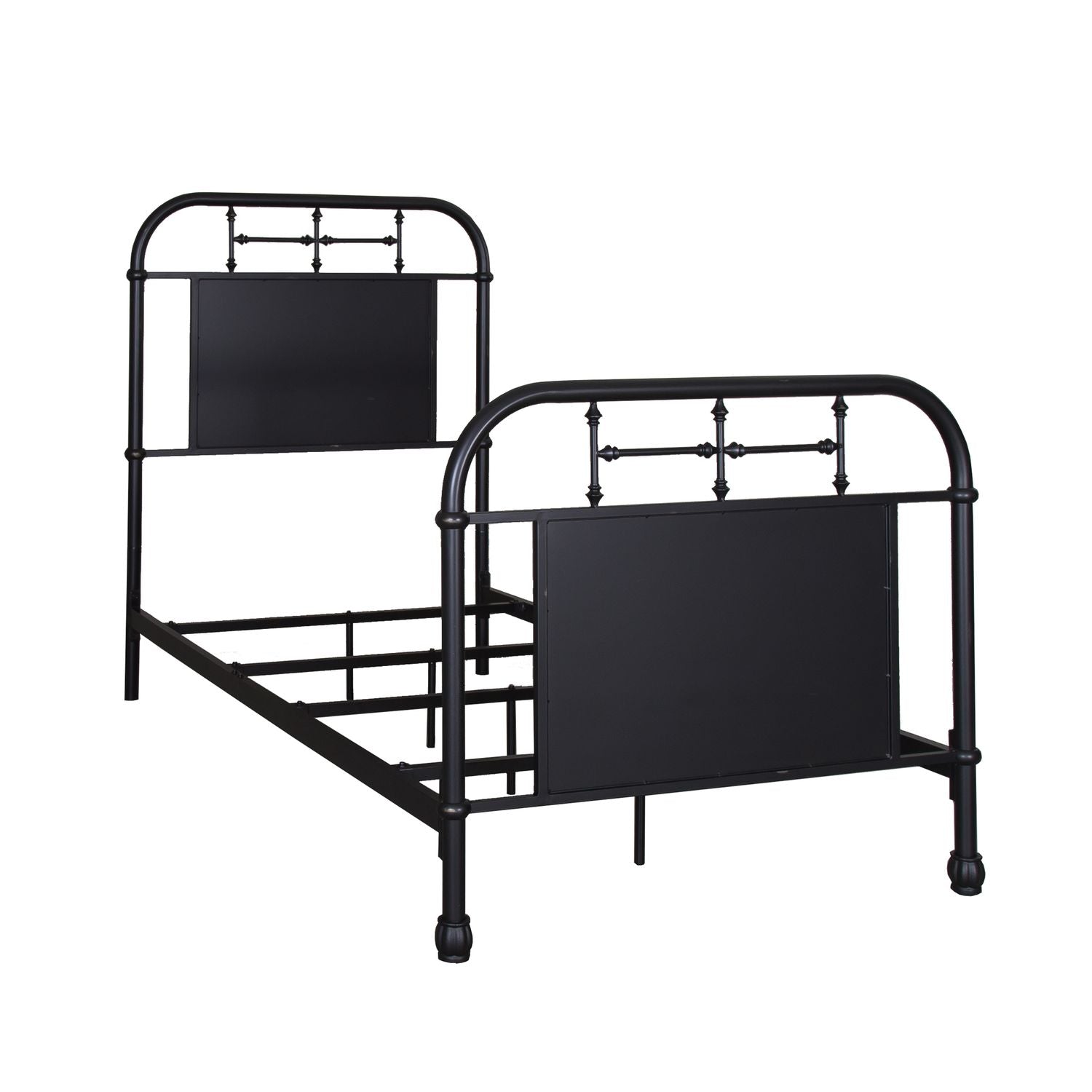 Vintage Series Twin Metal Bed - Black