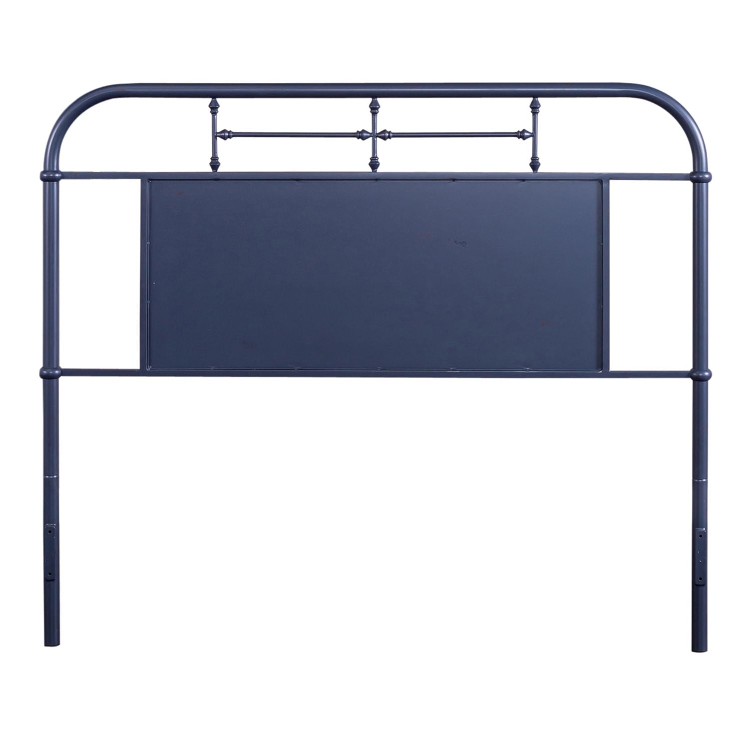 Vintage Series Queen Metal Headboard - Navy