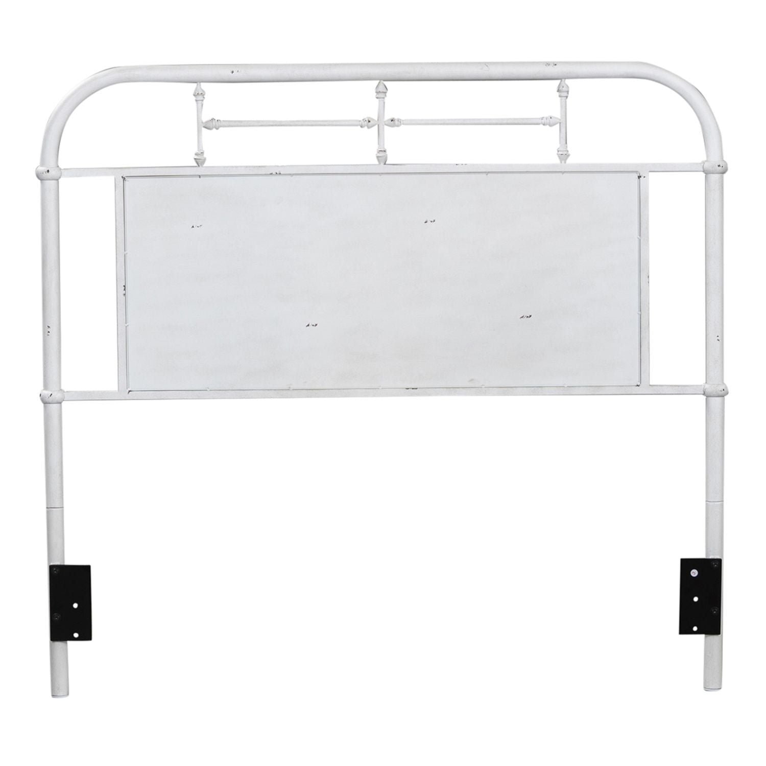 Vintage Series Full Metal Headboard - Antique White