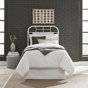 Vintage Series Full Metal Headboard - Antique White