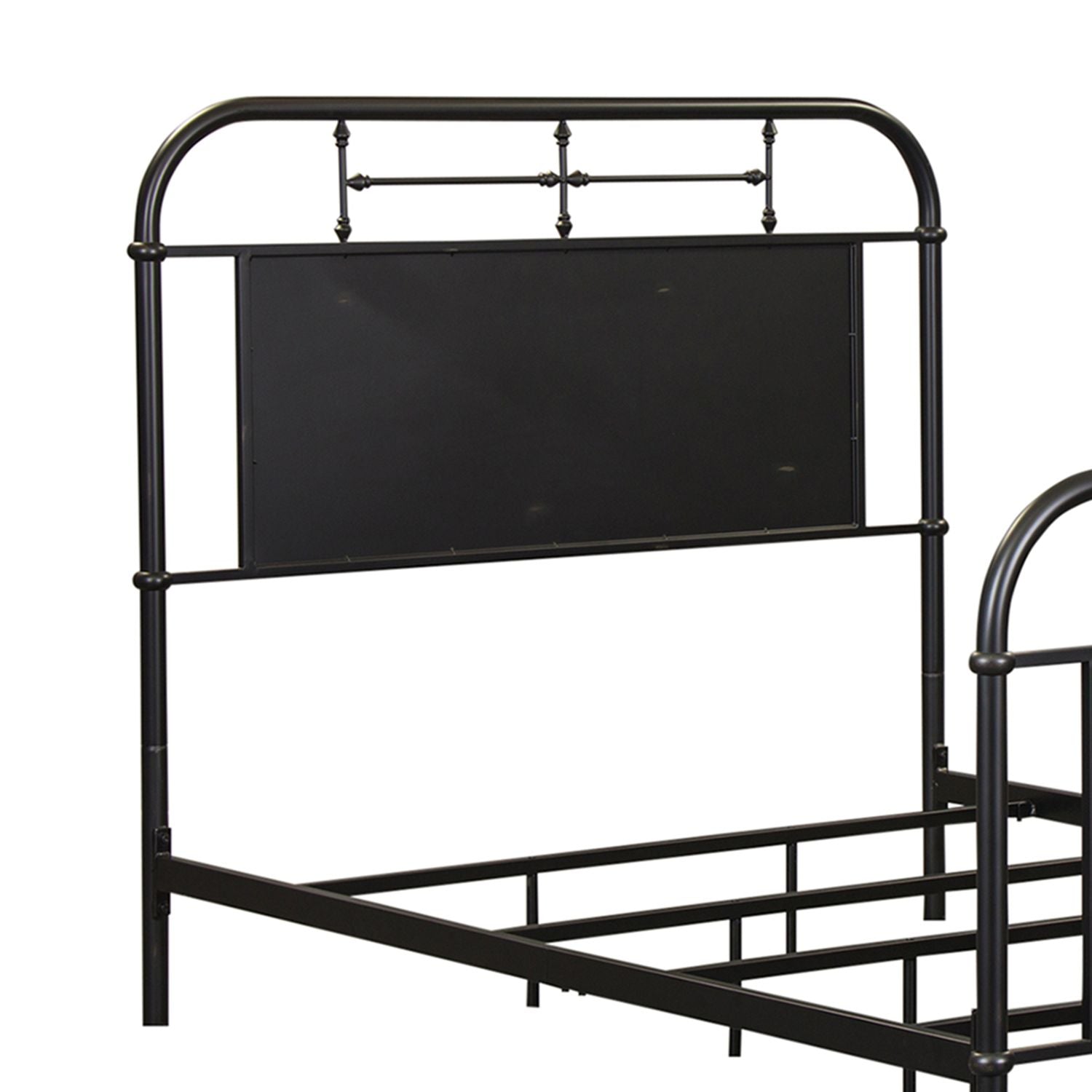 Vintage Series Full Metal Headboard - Black