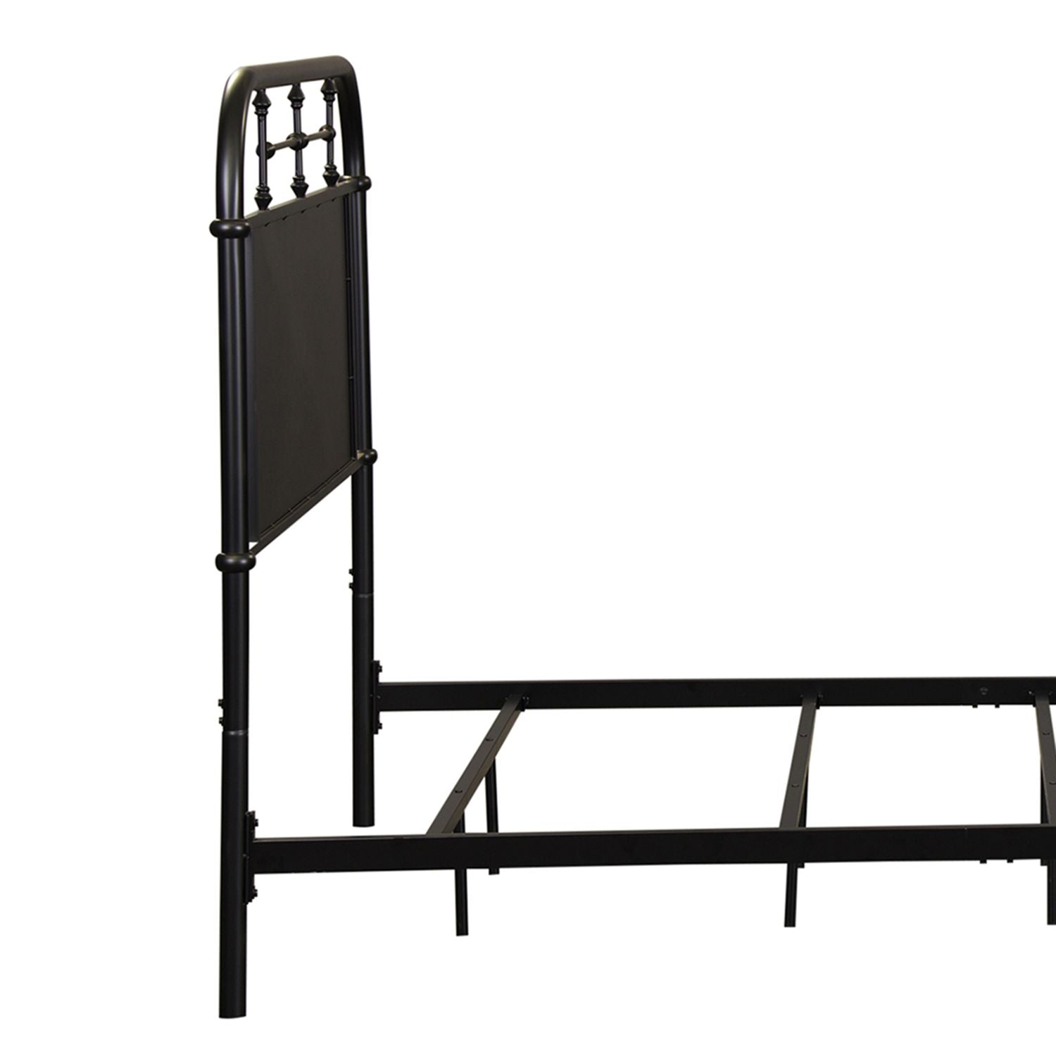 Vintage Series Full Metal Headboard - Black