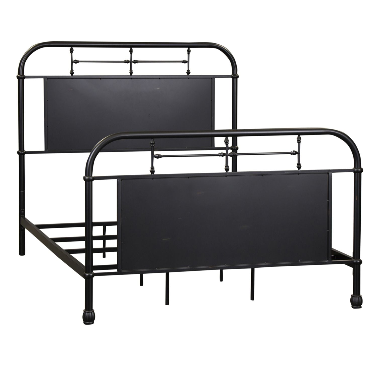 Vintage Series Full Metal Bed - Black