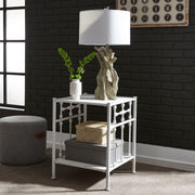 Vintage Series Open Nightstand - Antique White
