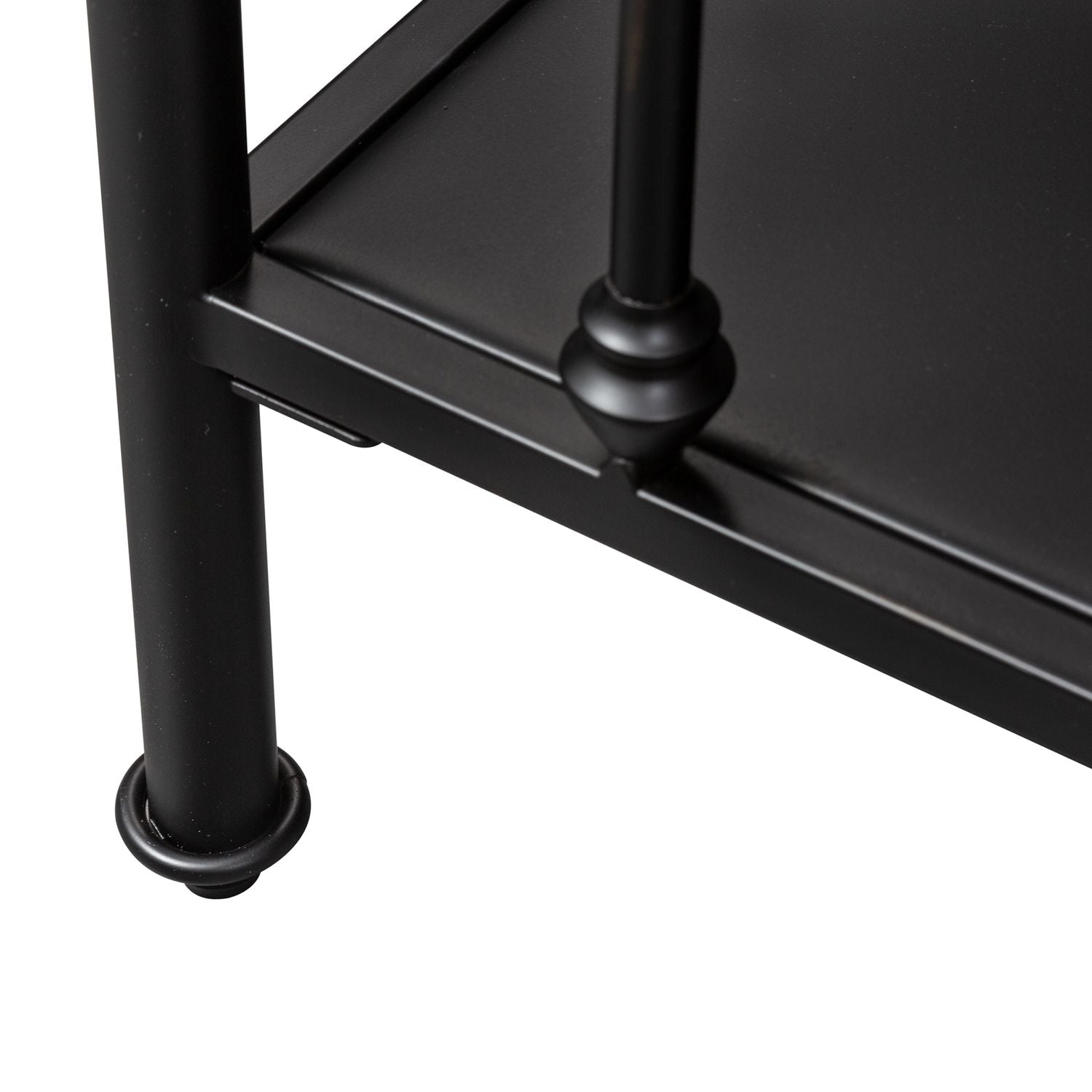 Vintage Series Open Nightstand - Black