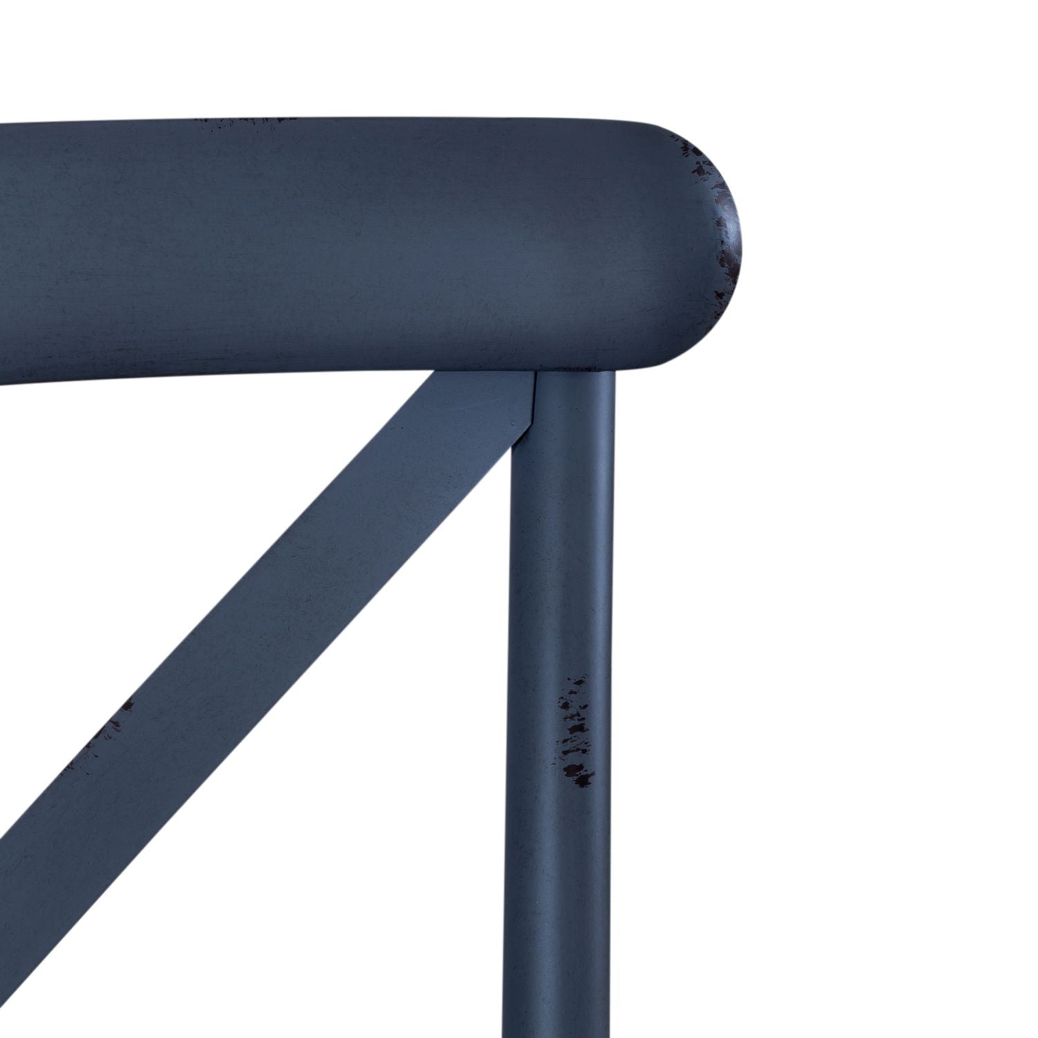 Vintage Series X Back Side Chair- Navy