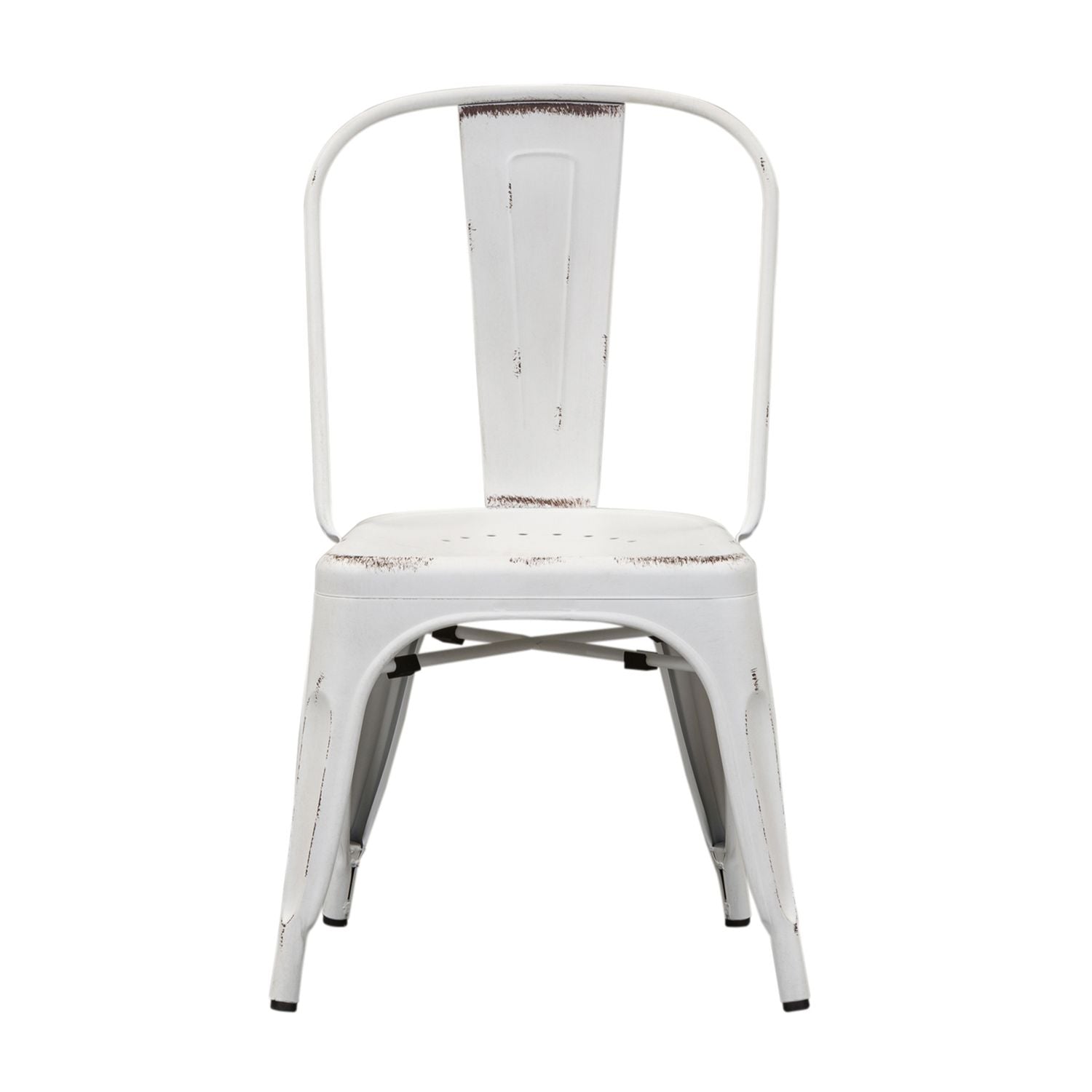 Vintage Series Bow Back Side Chair - Antique White