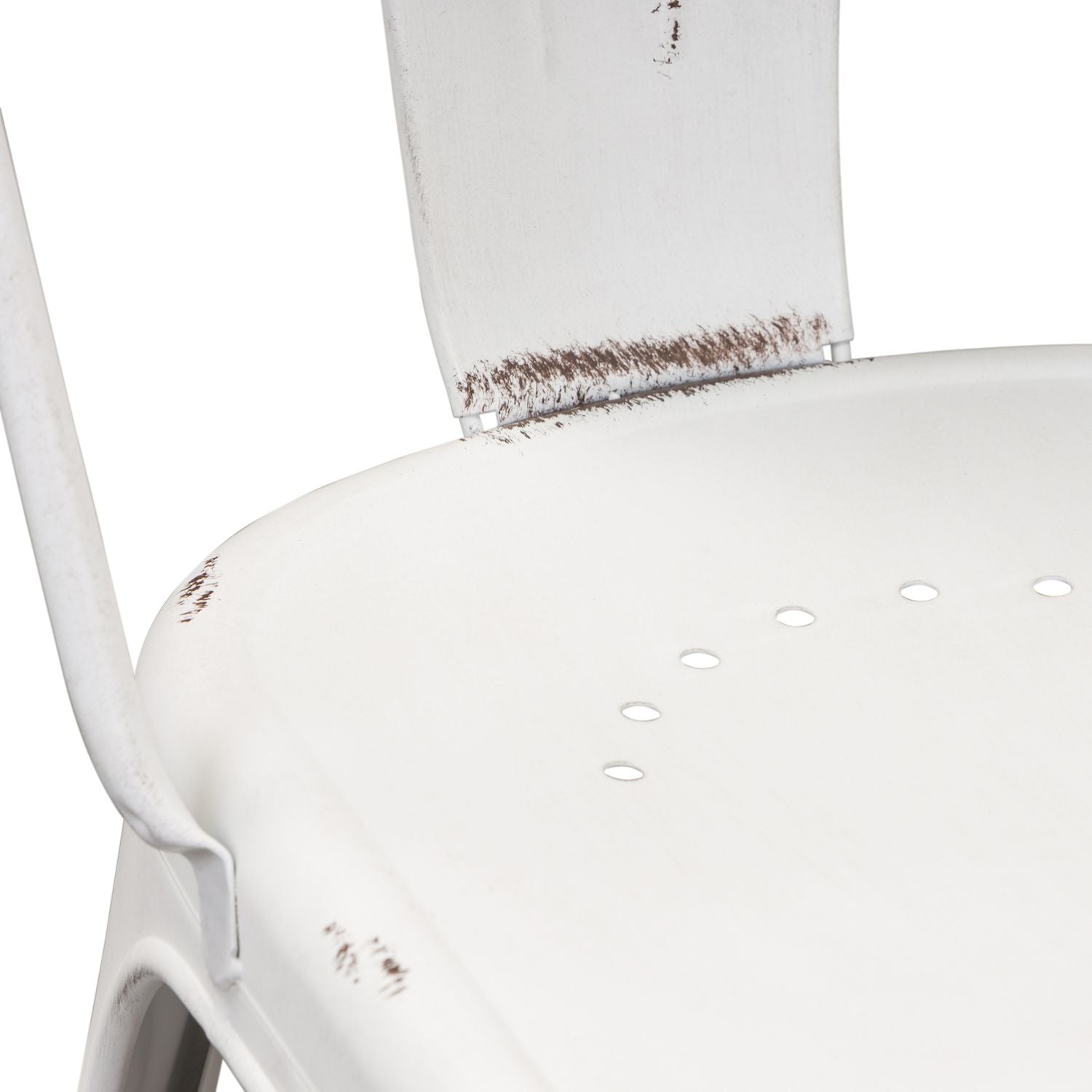 Vintage Series Bow Back Side Chair - Antique White