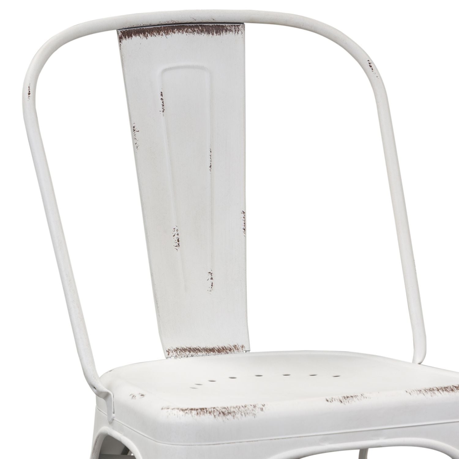 Vintage Series Bow Back Side Chair - Antique White