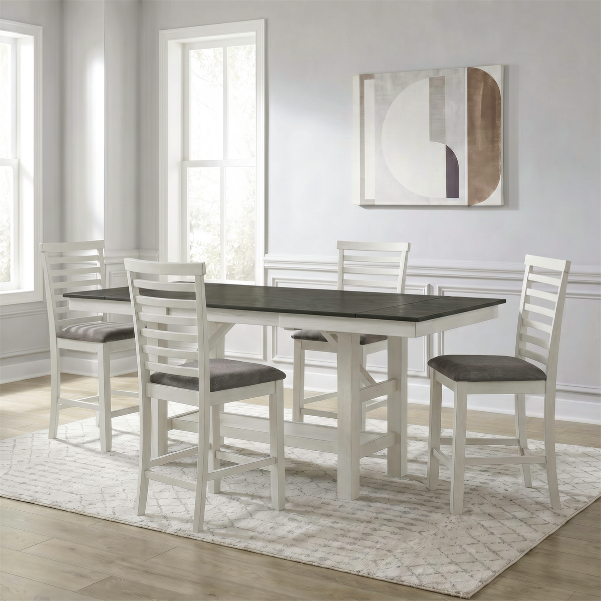 Brook Bay 5 Piece Gathering Table Set