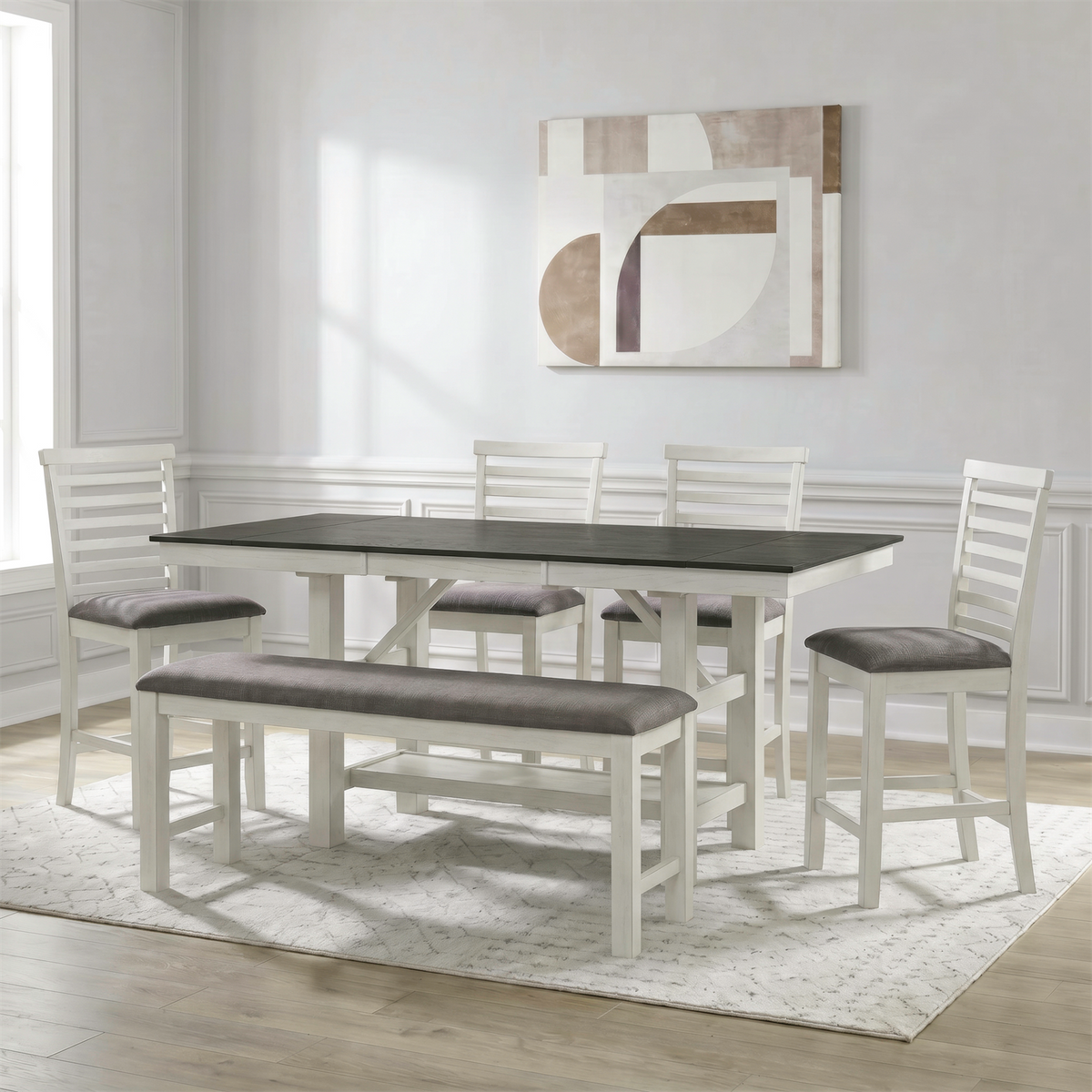 Brook Bay 6 Piece Gathering Table Set