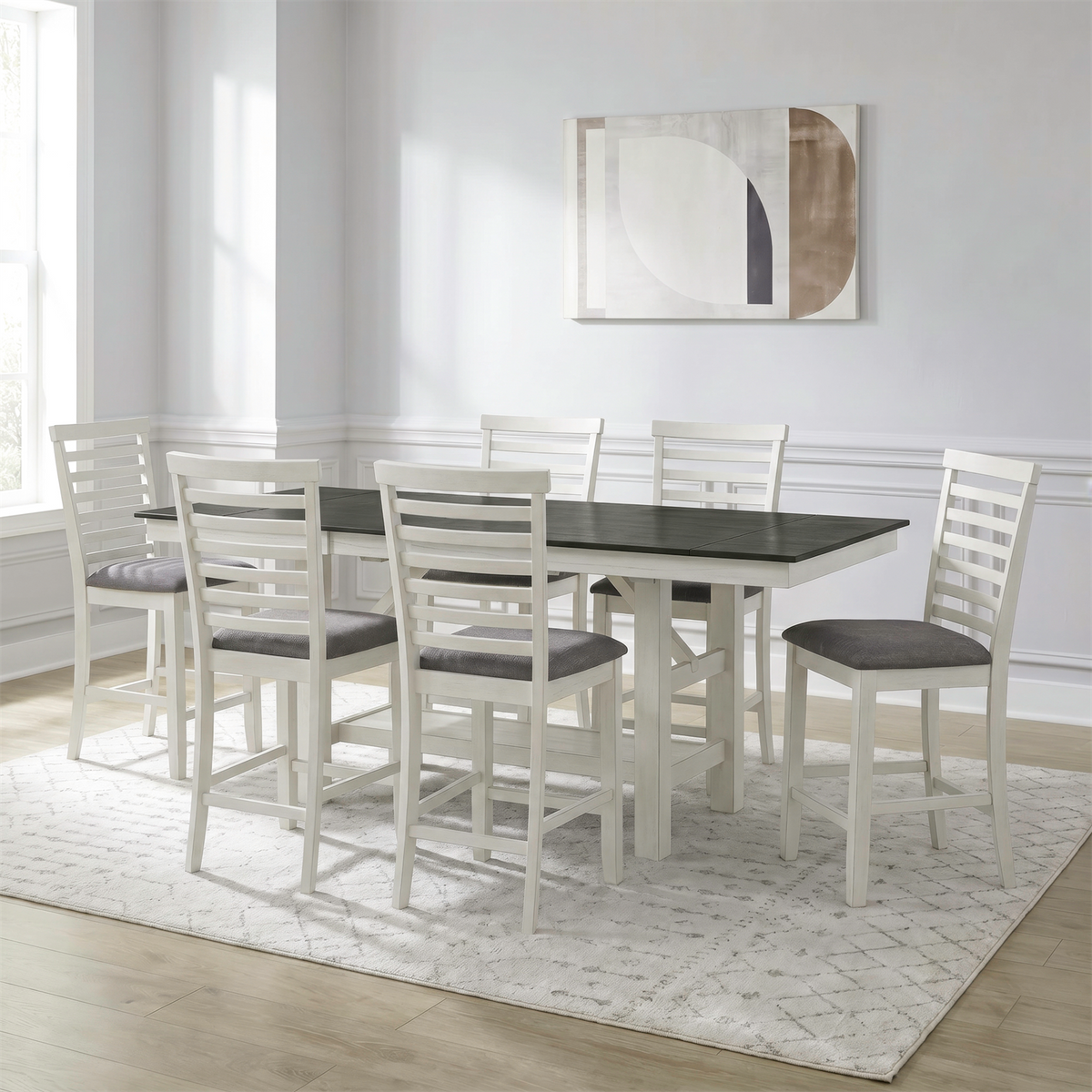 Brook Bay 7 Piece Gathering Table Set
