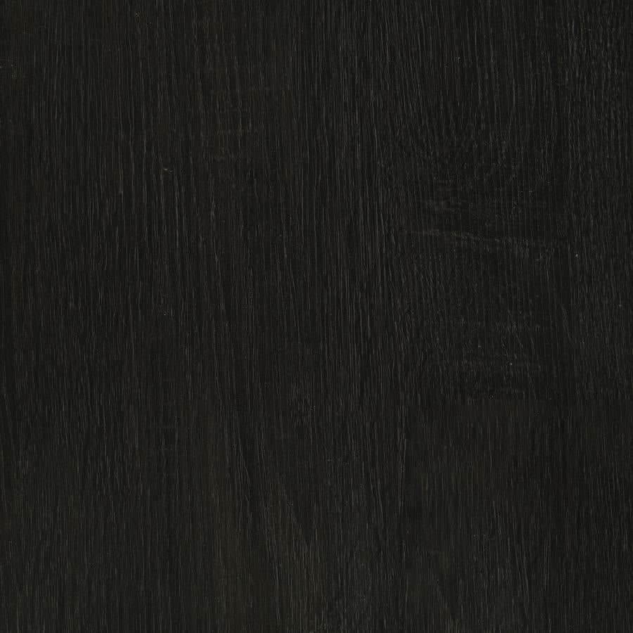 Risley 2-door Circular LED Wine Cabinet Dark Charcoal