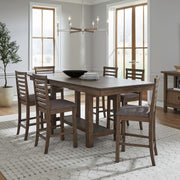 Brook Bay 7 Piece Gathering Trestle Table