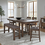 Brook Bay Opt 6 Piece Gathering Trestle Table