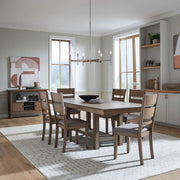 Brook Bay Optional 7 Piece Trestle Table Set