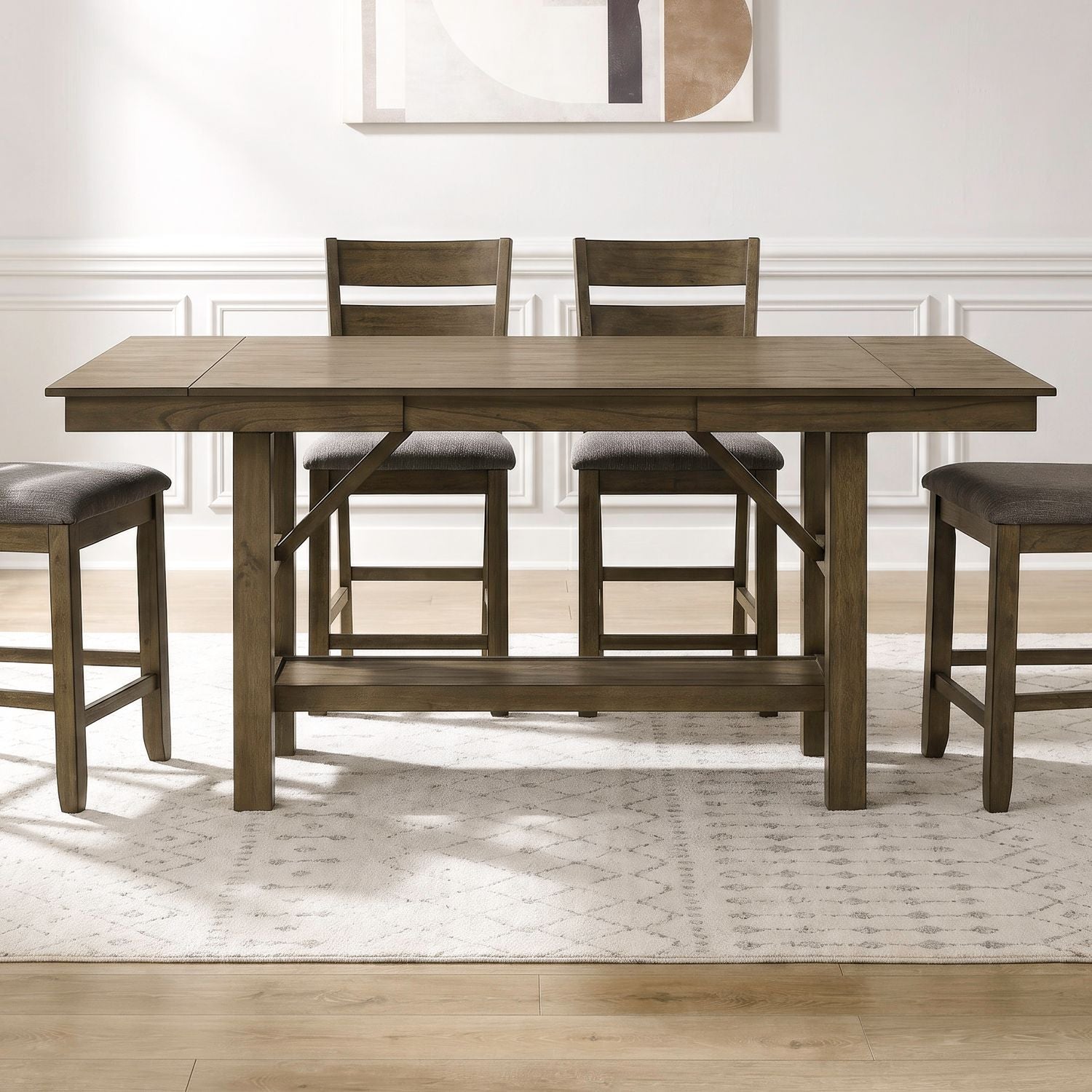 Brook Bay Opt Gathering Trestle Table Set
