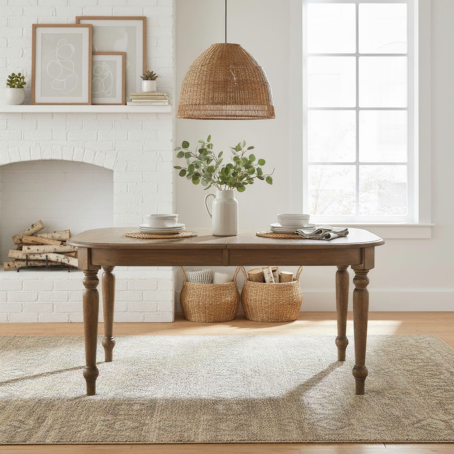 Carolina Crossing Leg Table