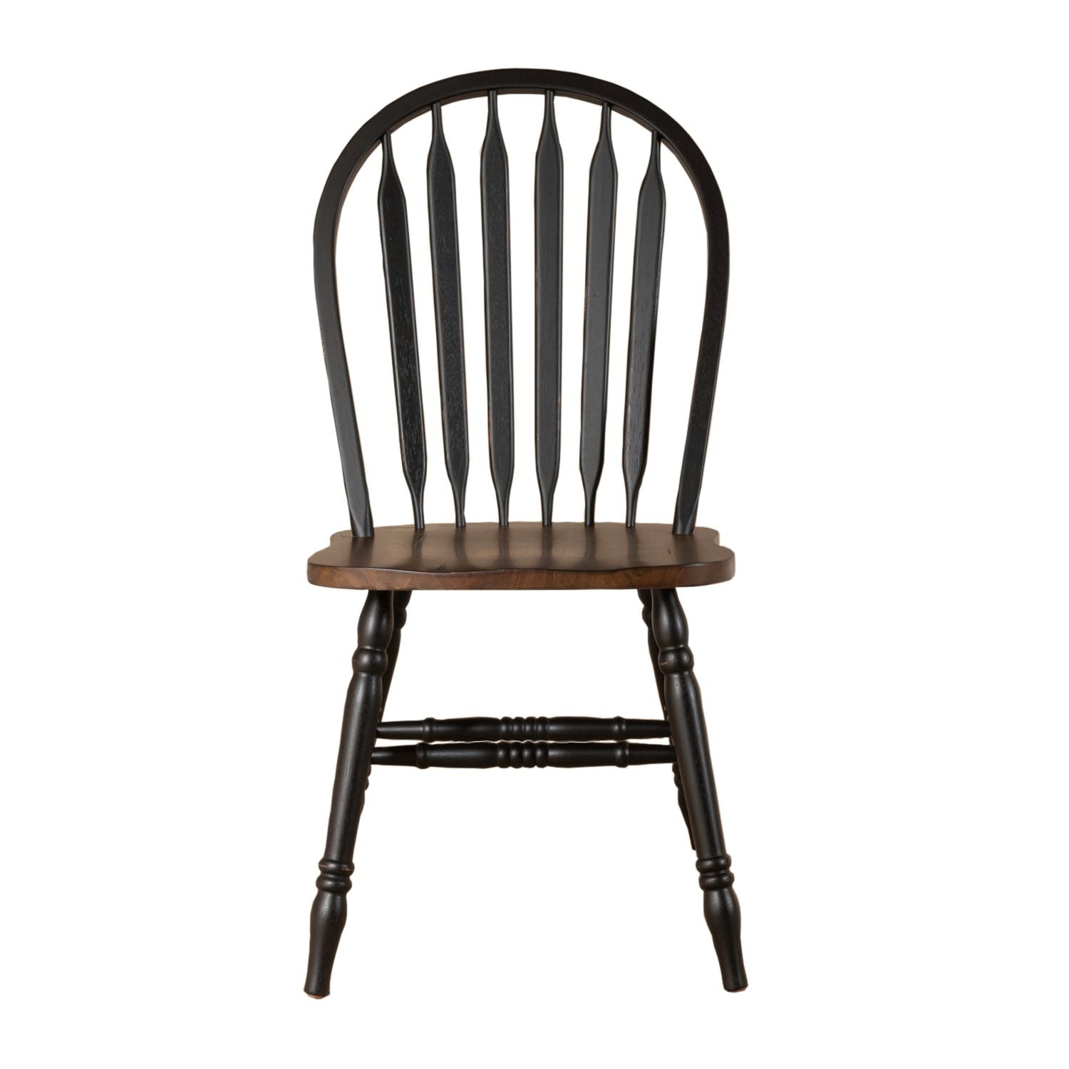Carolina Crossing Windsor Side Chair- Black