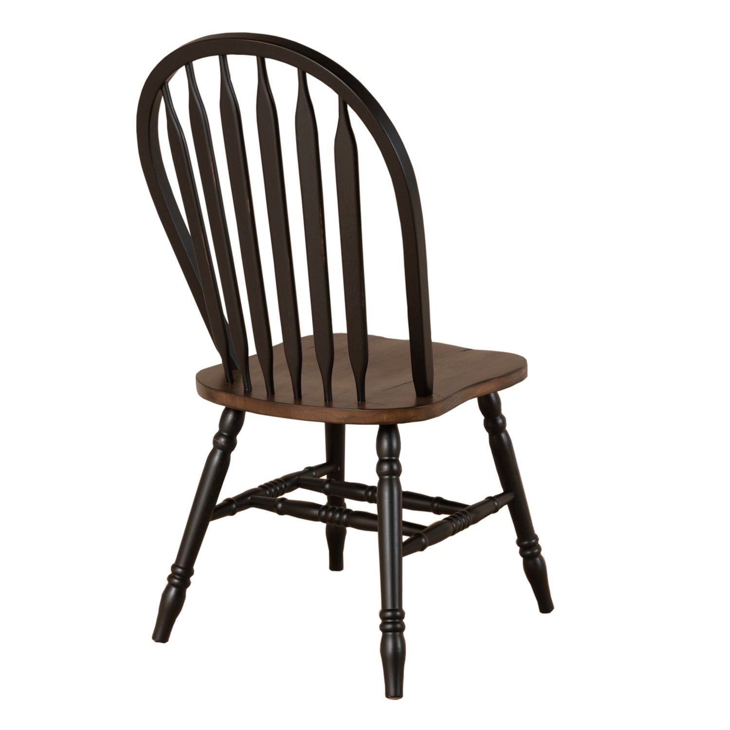 Carolina Crossing Windsor Side Chair- Black