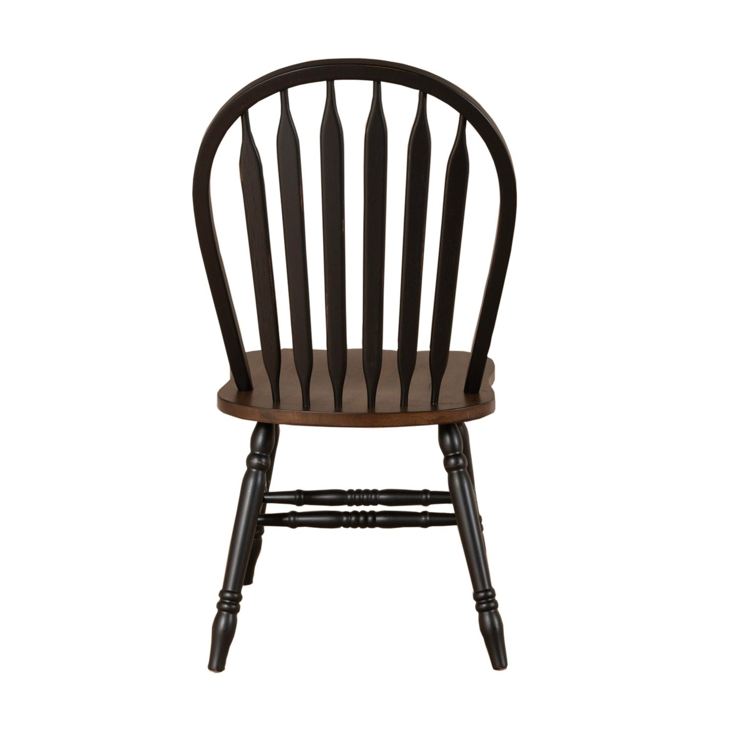 Carolina Crossing Windsor Side Chair- Black