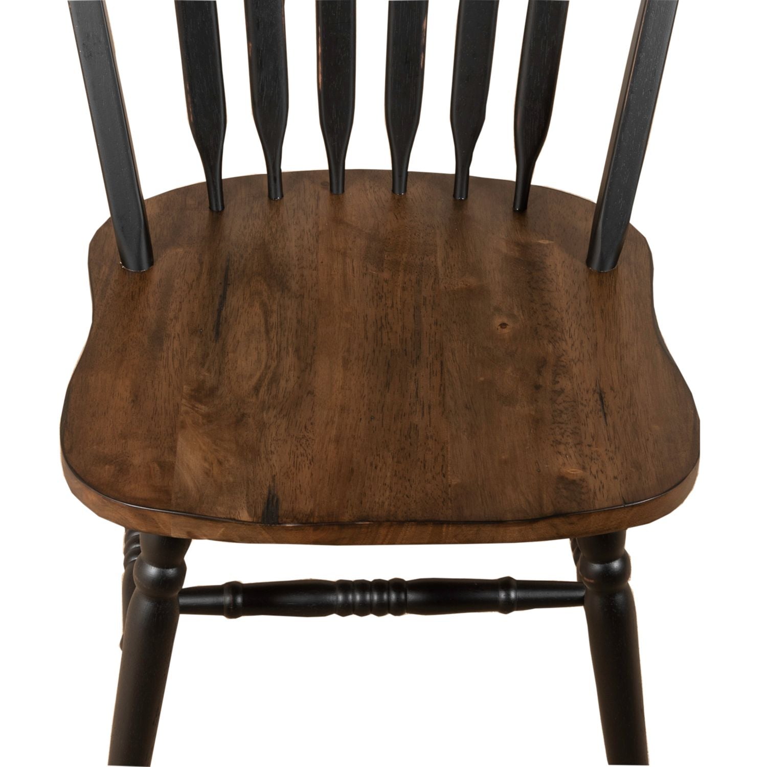 Carolina Crossing Windsor Side Chair- Black