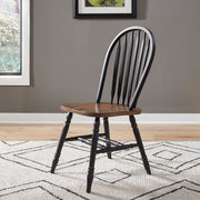 Carolina Crossing Windsor Side Chair- Black
